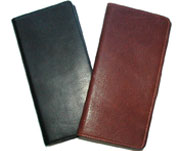 leather pipe tally books